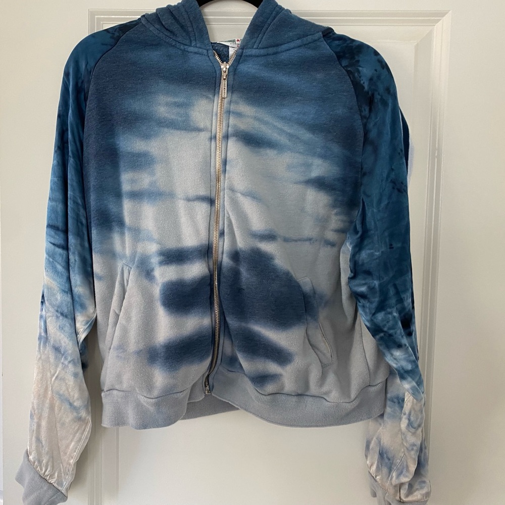 Hard-Tail tie dye zip up hoodie size L